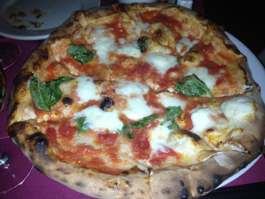 Regina Margherita in Nutley offers true Naple's style pizza cooked in an authentic wood burning oven.